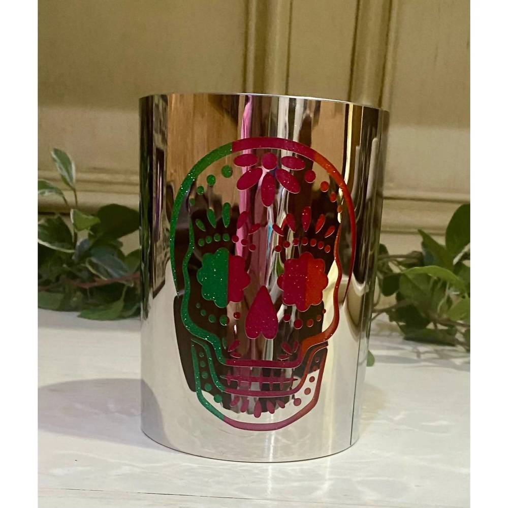 NEW SCENTCHIPS día de los muertos sugar skull warmer shade in multi